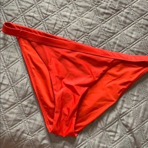 Garage red swimsuit bottoms